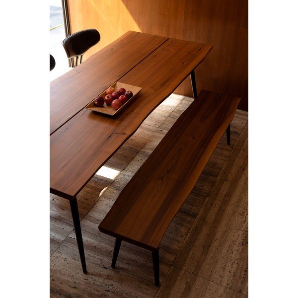 Lavice s černými ocelovými nohami Dutchbone Alagon, délka 180 cm-image-1