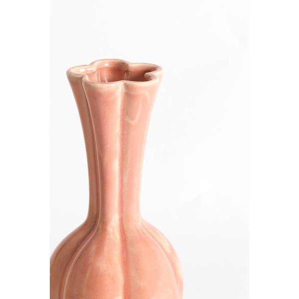 Růžová keramická váza (výška 17 cm) Sydell – Light & Living-image-1