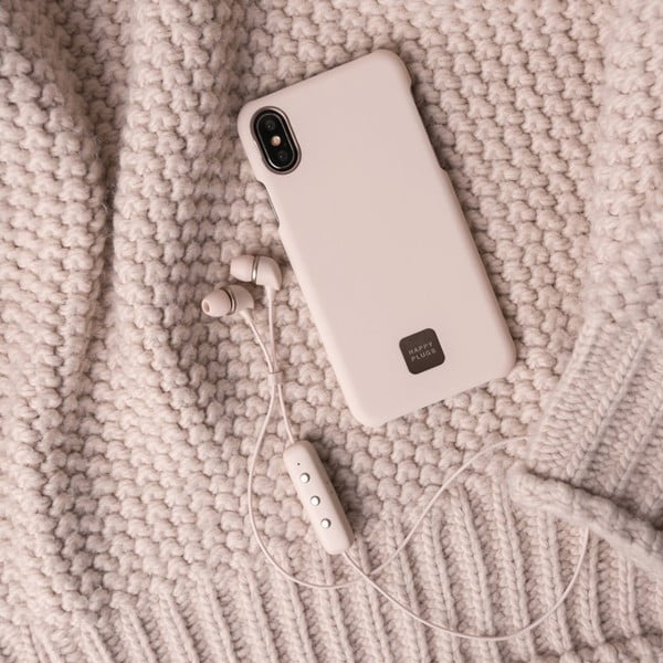 Bezdrátová sluchátka v tělové barvě Happy Plugs Earbud-image-3