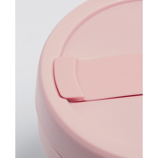 Růžový skládací cestovní hrnek Stojo Pocket Cup Carnation, 355 ml-image-4