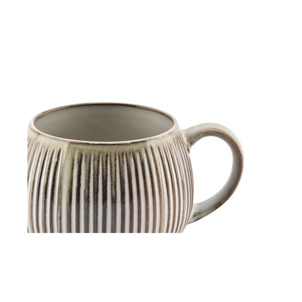 Hnědý/béžový kameninový hrnek 400 ml Arto – S|P Collection-image-4
