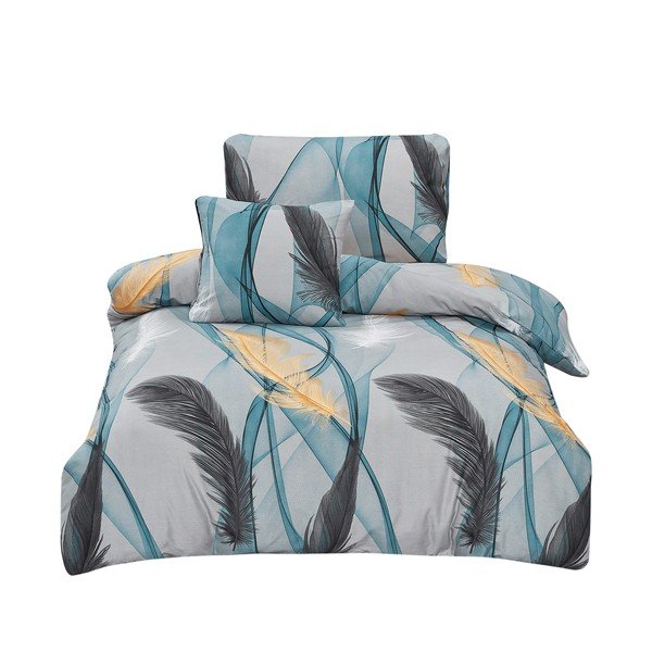 3dílné povlečení na jednolůžko z mikrosaténu 140x200 cm Melissa – My House