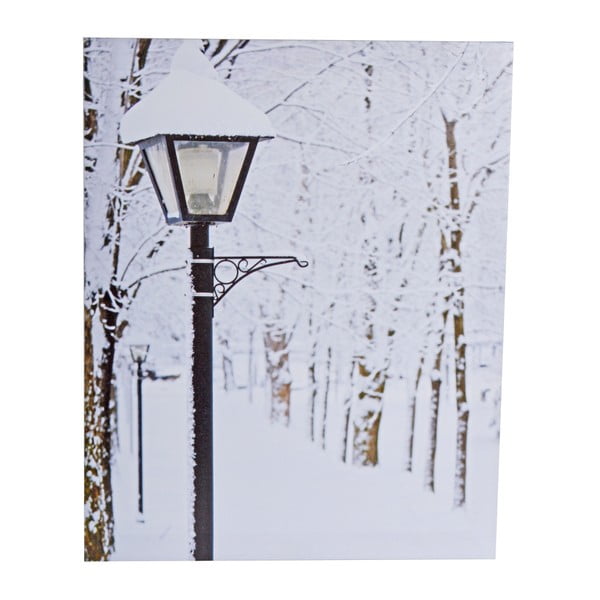 Obraz Ewax Snowy Lamp, 40 x 50 cm