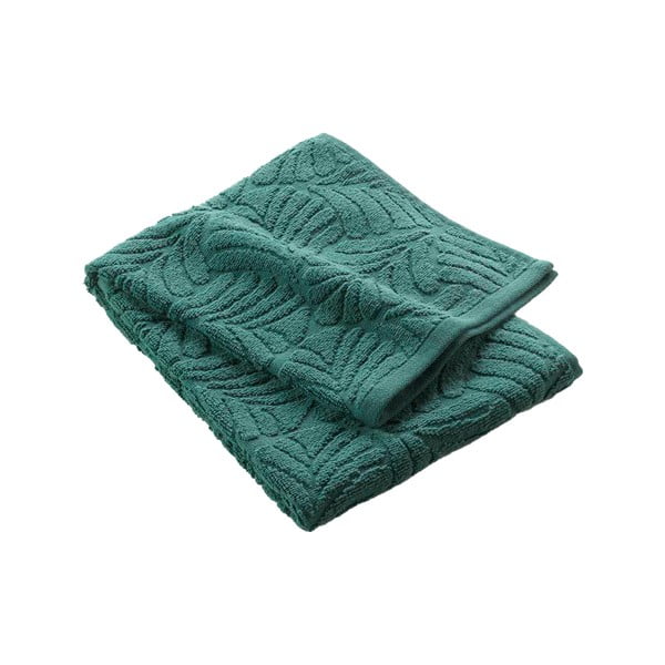 Zelený froté bavlněný ručník 50x90 cm Madeira – douceur d'intérieur