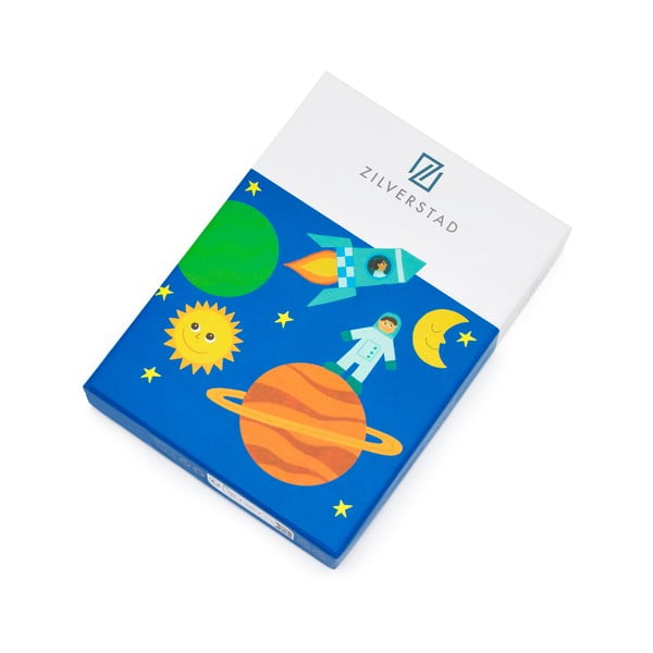 Nerezový dětský příbor ve stříbrné barvě 4 ks Space – Zilverstad-image-4