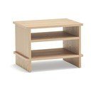 Noční stolek v dekoru dubu v přírodní barvě Inari – Teulat