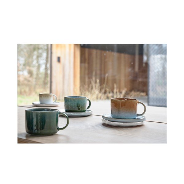 Krémové hrnky na espresso z kameniny v sadě 2 ks 80 ml Styles – Villa Collection-image-2