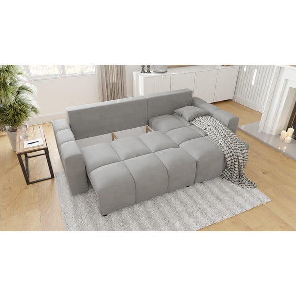 Světle šedá rohová pohovka (variabilní) Luki – Ropez-image-4