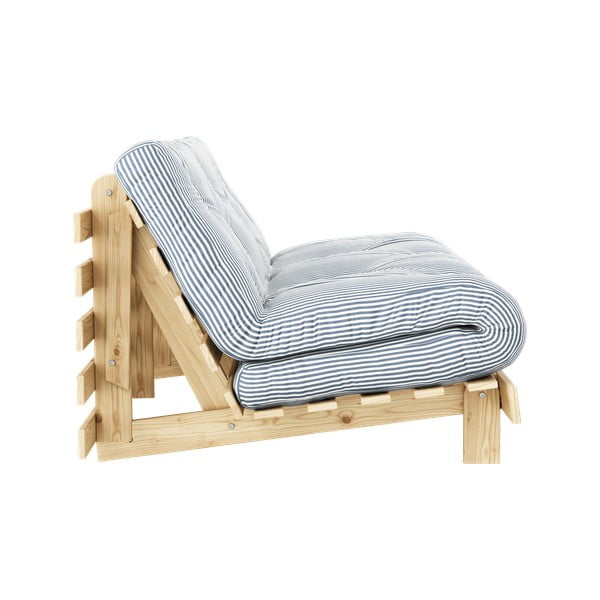 Bílá/světle modrá rozkládací pohovka 160 cm Roots – Karup Design-image-3