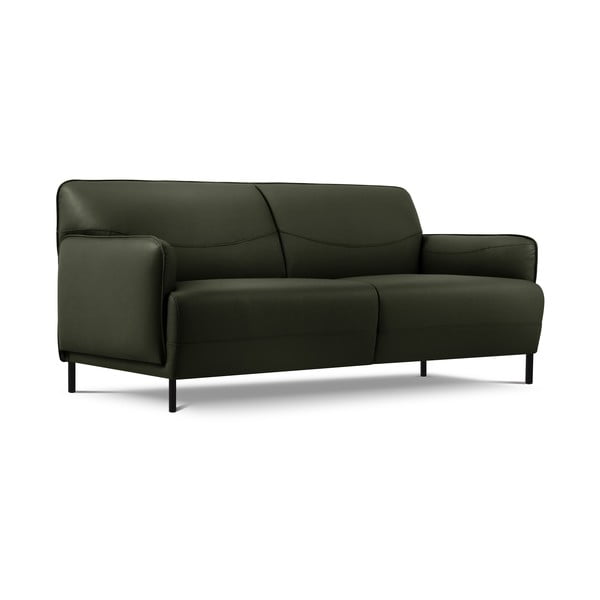 Zelená kožená pohovka Windsor & Co Sofas Neso, 175 x 90 cm-image-2