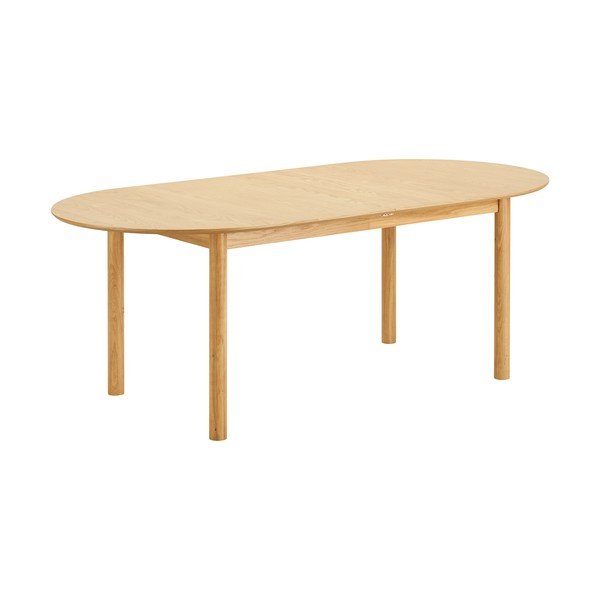 Rozkládací jídelní stůl s přídavnou deskou v dekoru dubu Bundaberg – House Nordic-image-4