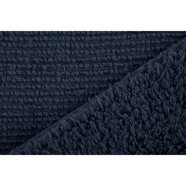 Tmavě modrá koupelnová předložka 50x45 cm Riva - Tiseco Home Studio-image-1