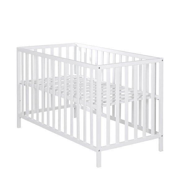 Bílá postýlka 60x120 cm Cosi – Roba-image-3