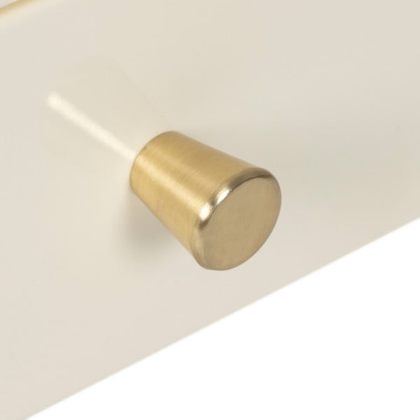 Krémový noční stolek Nara – Ixia-image-4