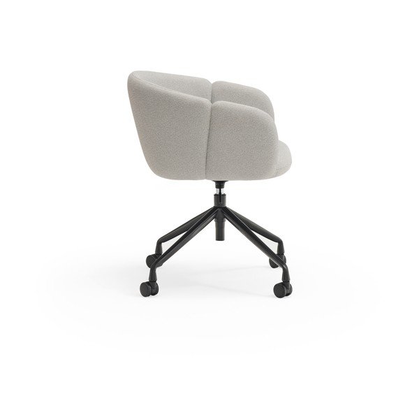 Světle šedá čalouněná kancelářská židle Add – Teulat-image-2