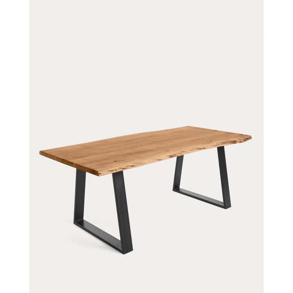 Jídelní stůl s deskou z akácie 100x220 cm Alaia – Kave Home-image-4