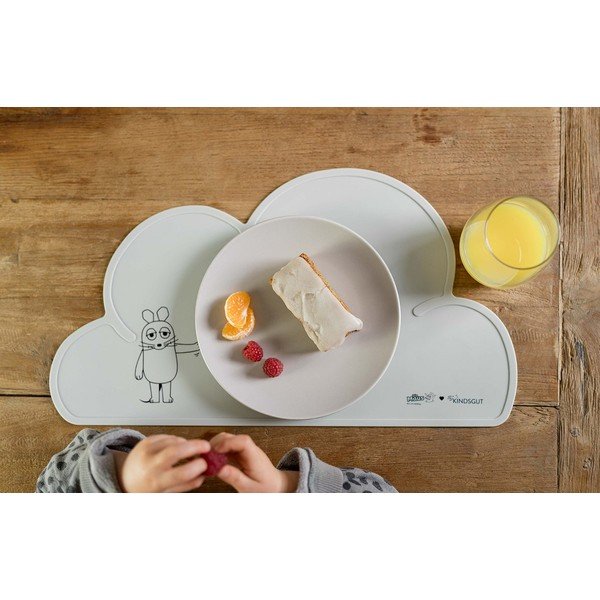 Šedé silikonové prostírání Kindsgut Mouse, 49 x 27 cm-image-2