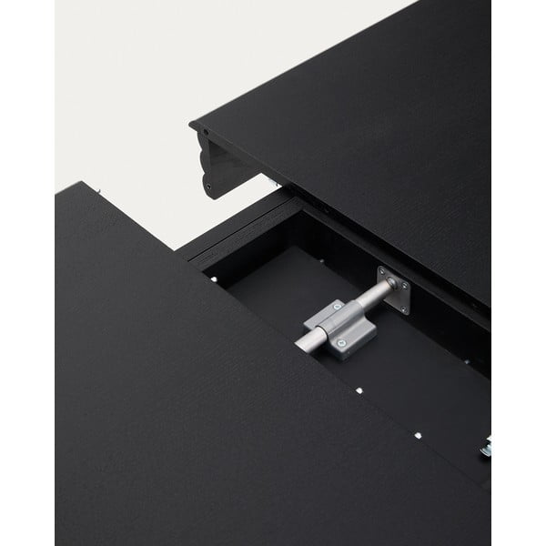 Rozkládací jídelní stůl s přídavnou deskou v dekoru dubu 90x200 cm Lenon – Kave Home-image-4