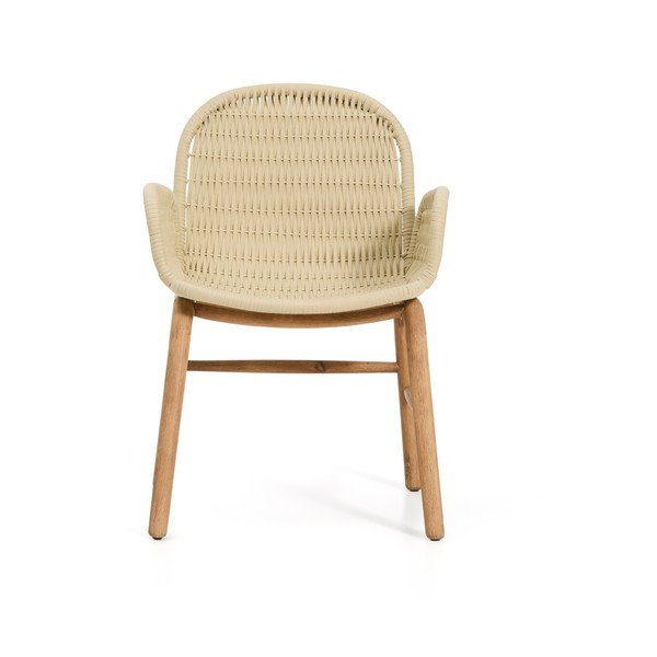 Béžová zahradní židle Alipa – Kave Home-image-4
