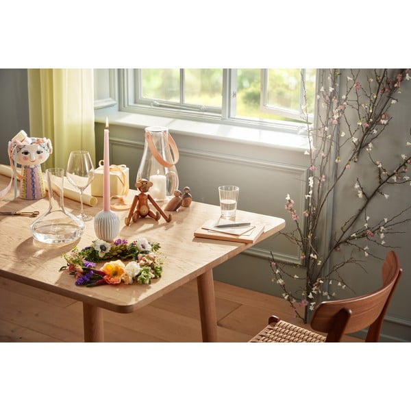 Bílý porcelánový svícen Kähler Design Hammershoi, výška 10 cm-image-1