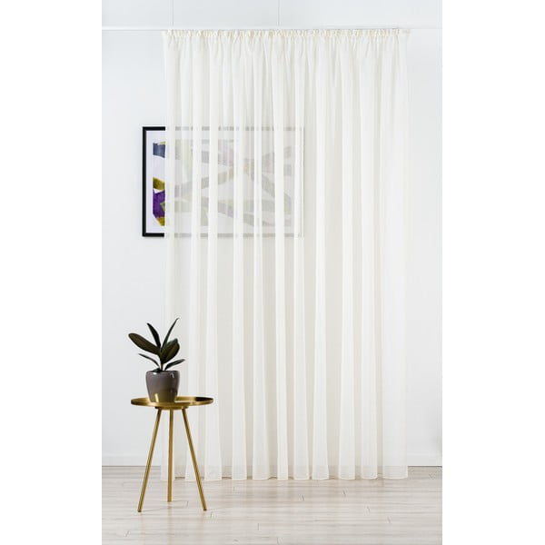 Krémová záclona 140x245 cm Vicenza – Mendola Fabrics-image-2