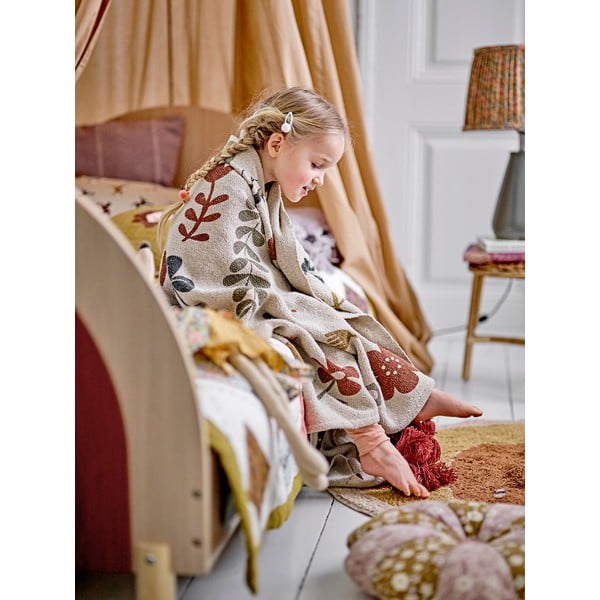 Hnědý bavlněný baldachýn Lukka – Bloomingville Mini-image-3