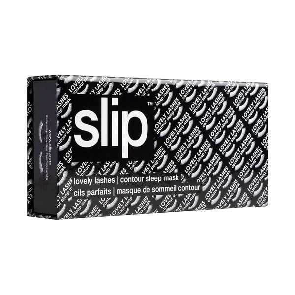 Černá hedvábná maska na spaní Contour Black – slip-image-4