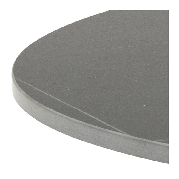 Černý kulatý konferenční stolek s keramickou deskou ø 60 cm Malta – Actona-image-3