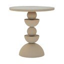 Kulatý odkládací stolek se skleněnou deskou ø 40,5 cm Dune – Mauro Ferretti