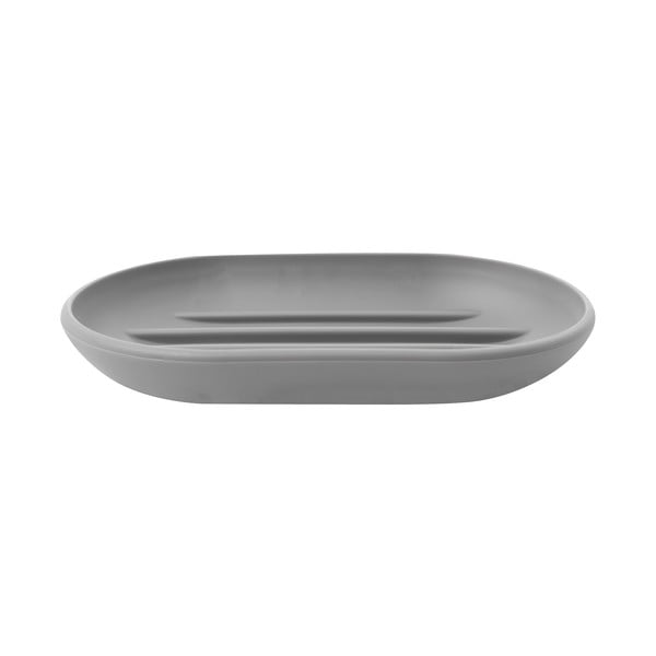 Šedá plastová mýdlenka Touch – Umbra-image-3