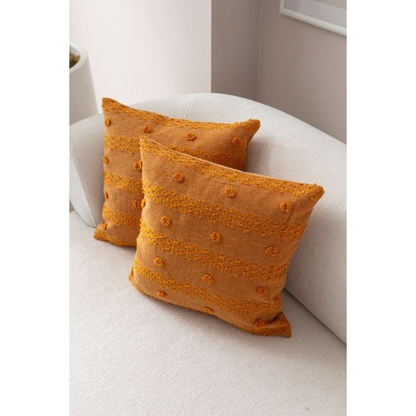 Povlaky na polštáře v sadě 2 ks 43x43 cm Tuffet – Mioli Decor-image-2