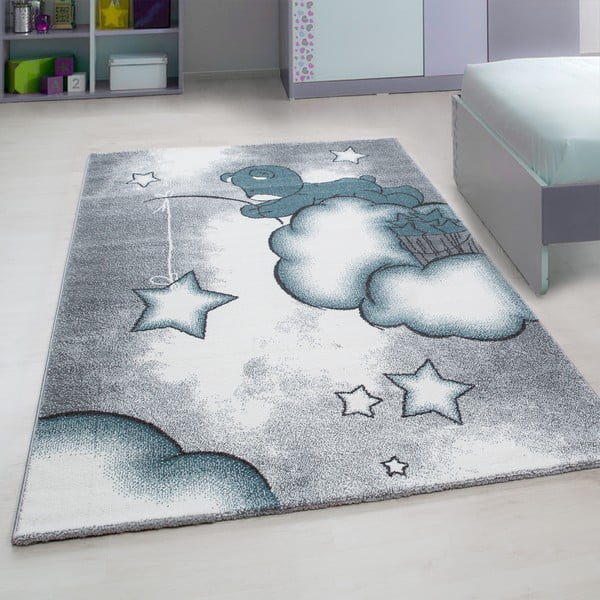 Modro-šedý dětský koberec 140x200 cm Kids – Ayyildiz Carpets-image-1