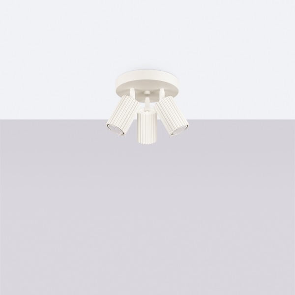 Krémové bodové svítidlo Gleam – Sollux-image-3