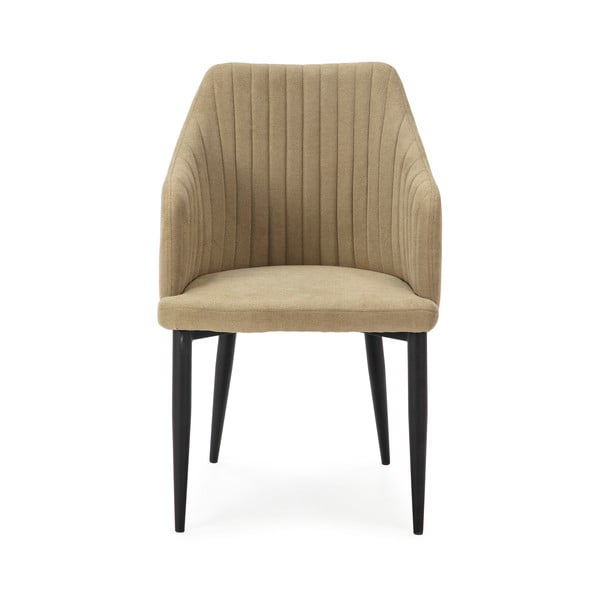 Světle zelená čalouněná jídelní křesla v sadě 2 ks Nadi – Marckeric-image-2