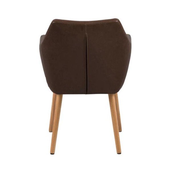 Hnědé křeslo Actona Nora-image-3