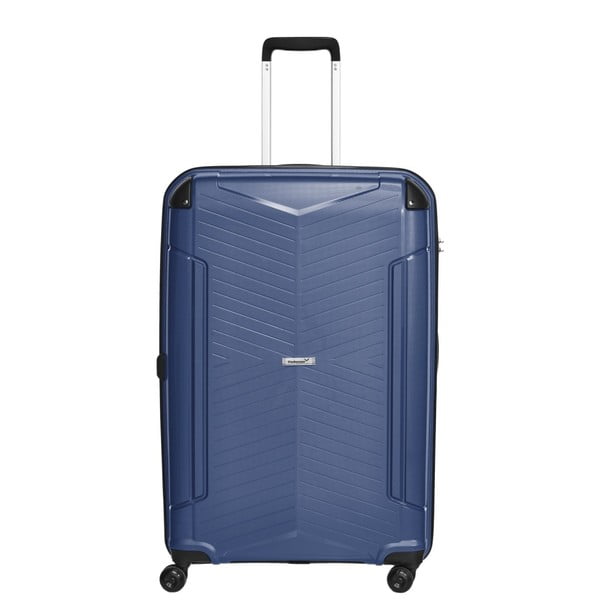 Modrý cestovní kufr Packenger, 109 l
