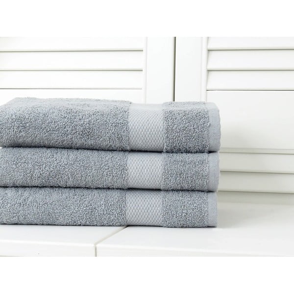 Šedá froté osuška 70x140 cm Adria – B.E.S.-image-1