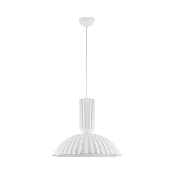 Bílé kamenné závěsné svítidlo ø 50 cm Ammos – Nova Luce