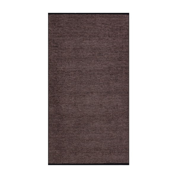 Vínovo-černý pratelný bavlněný koberec 80x150 cm Bendigo – Vitaus