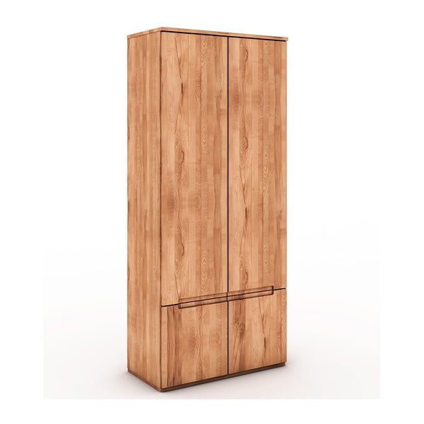 Šatní skříň z bukového dřeva 90x206 cm Vento 2 - The Beds