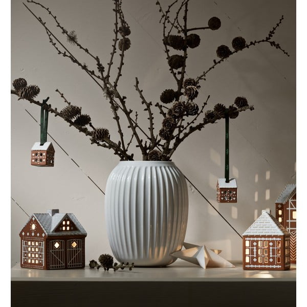Keramické vánoční ozdoby v sadě 2 ks 5 cm Gingerbread – Kähler Design-image-1