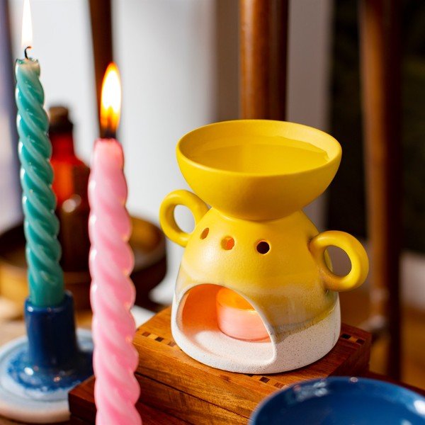 Žlutá aromalampa Sass & Belle Bohemian Home Mojave-image-1