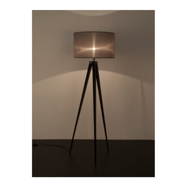 Černo-šedá stojací lampa Zuiver Tripod, ø 50 cm-image-1