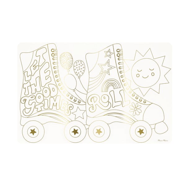 Papírová prostírání v sadě 8 ks 28x42.5 cm Happy Icons – Meri Meri-image-4