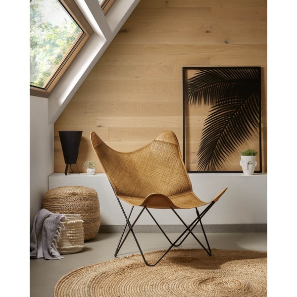 Taburet v přírodní barvě Doc – Kave Home-image-3