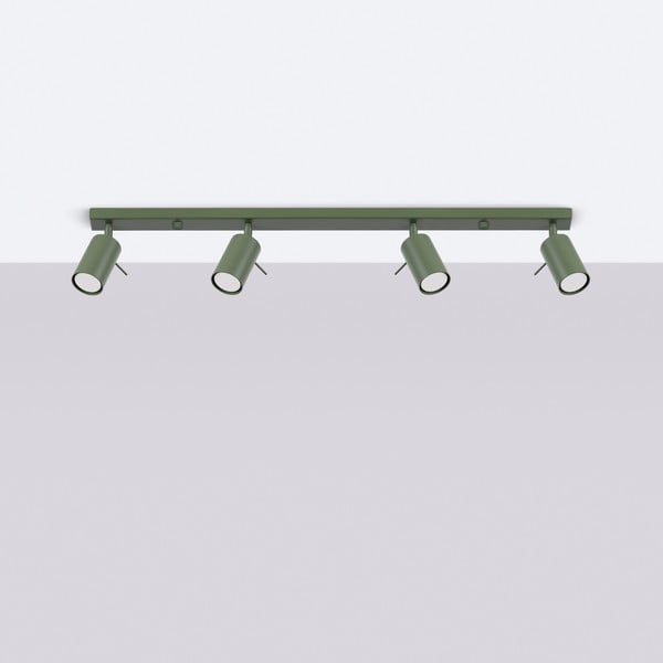 Zelené bodové svítidlo 6x81 cm Etna – Sollux-image-4