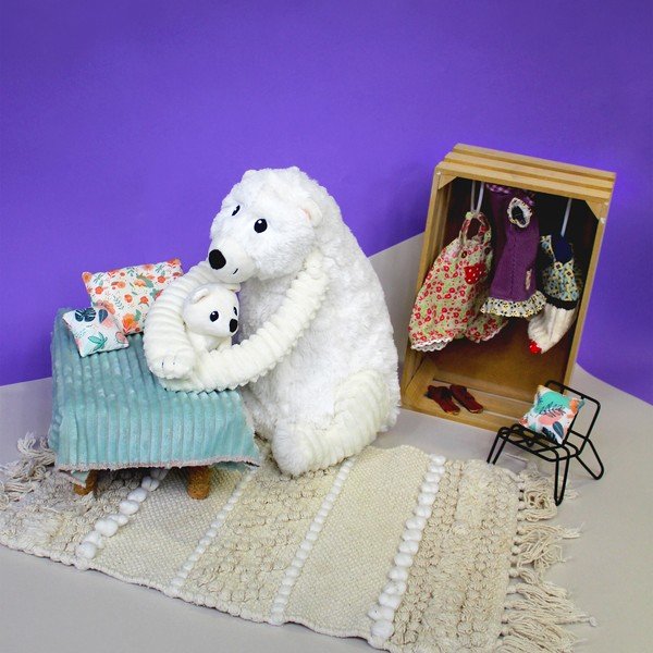 Plyšové hračky v sadě 2 ks Ptipotos Grobidou – Les Deglingos-image-2