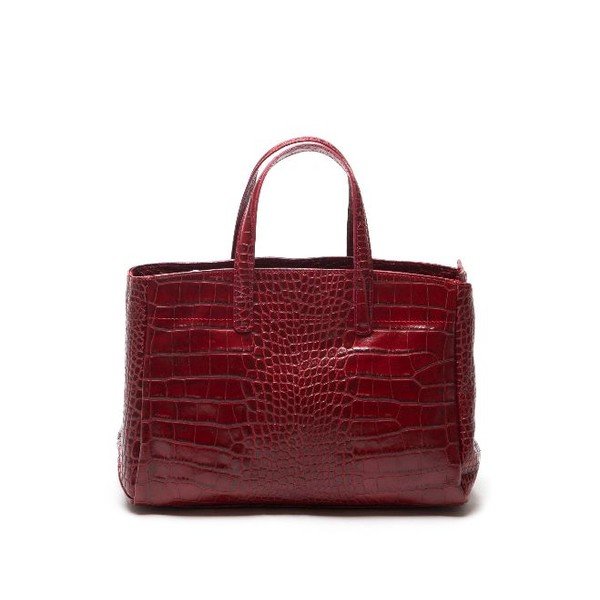 Kožená kabelka Anna Luchini 634 Rosso-image-2