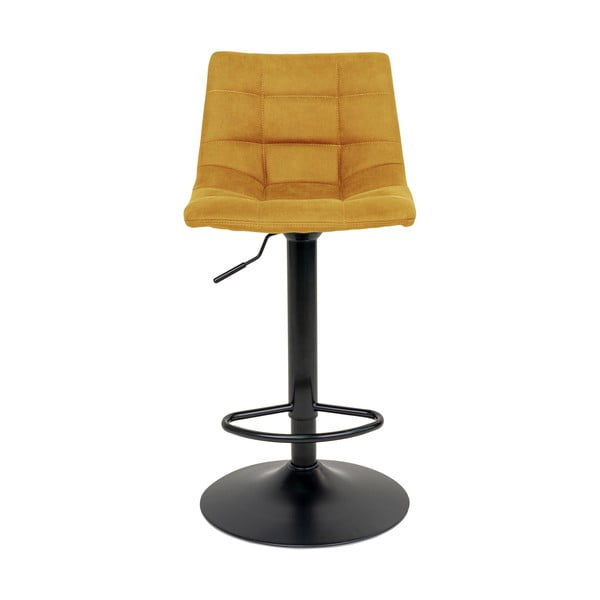 Žluté barové židle v sadě 2 ks 88 cm Middelfart – House Nordic-image-3