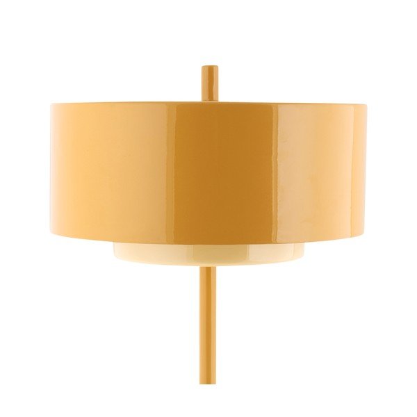 Okrově žlutá kovová stolní lampa (výška 50 cm) Grato Anillo – Leitmotiv-image-2